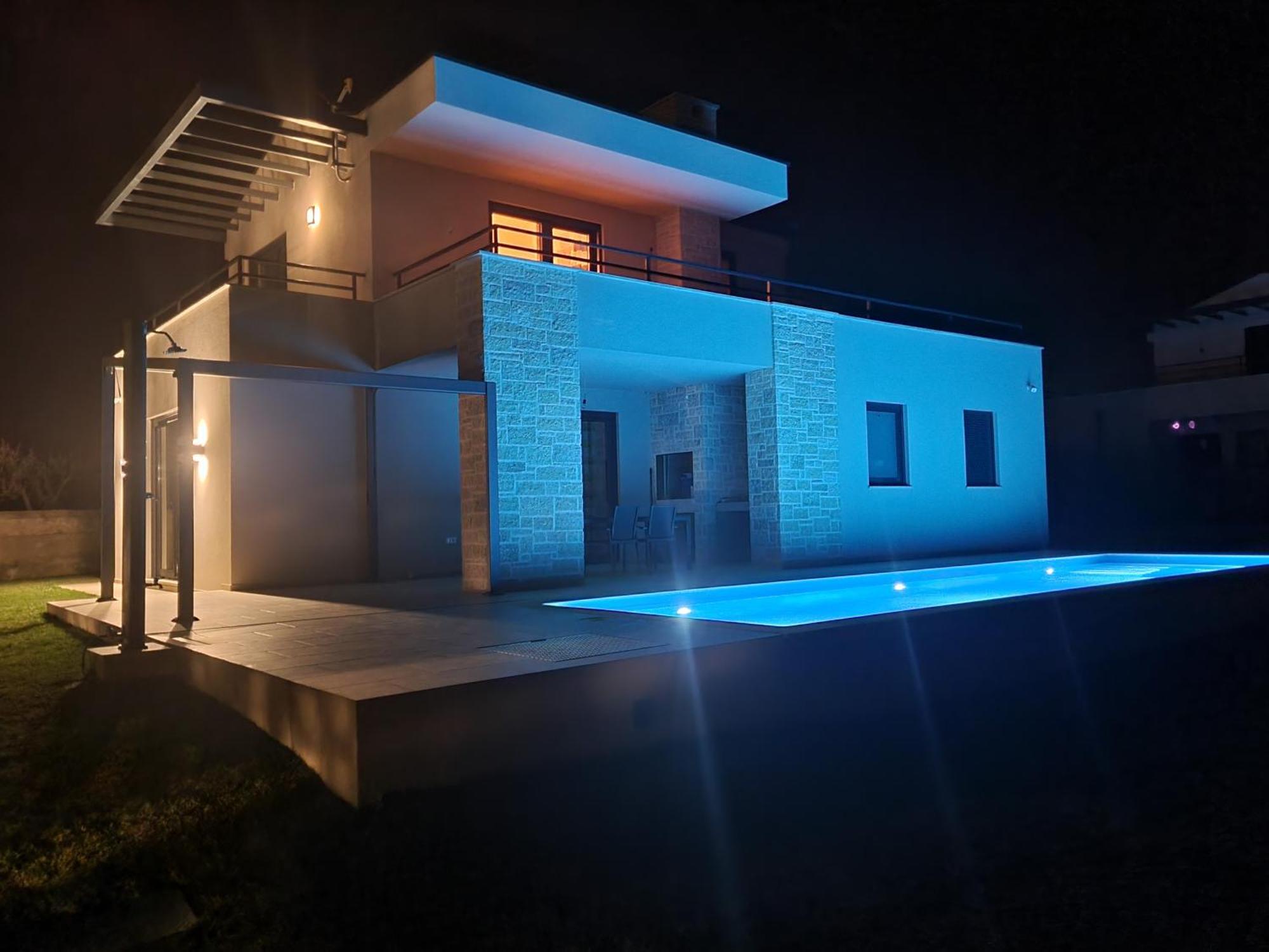 Villa Oskar Istrien Sveti Lovrec Pazenaticki Exterior foto