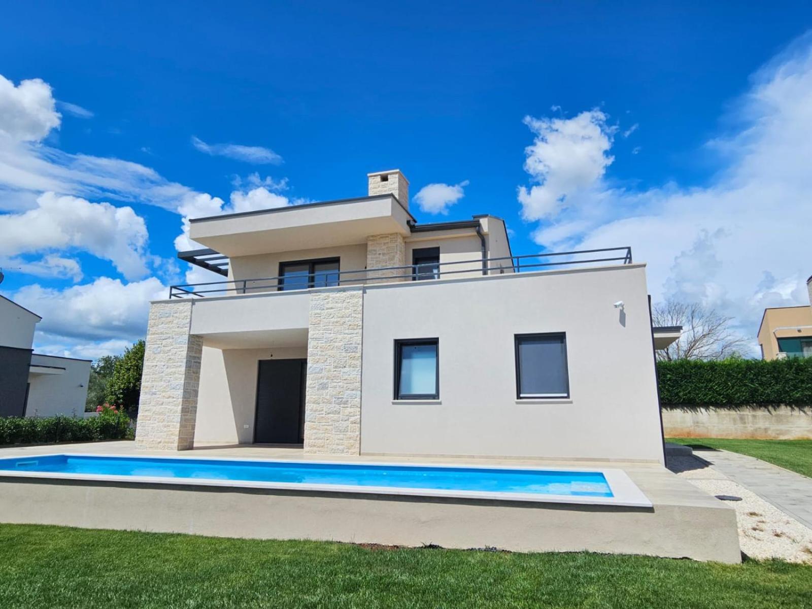 Villa Oskar Istrien Sveti Lovrec Pazenaticki Exterior foto