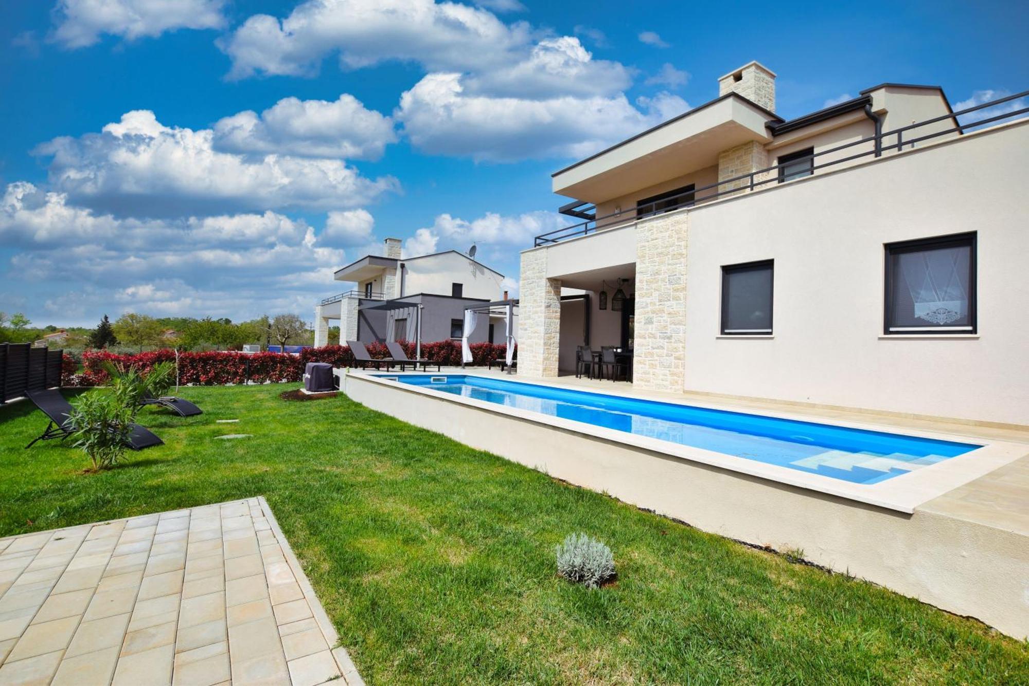 Villa Oskar Istrien Sveti Lovrec Pazenaticki Exterior foto