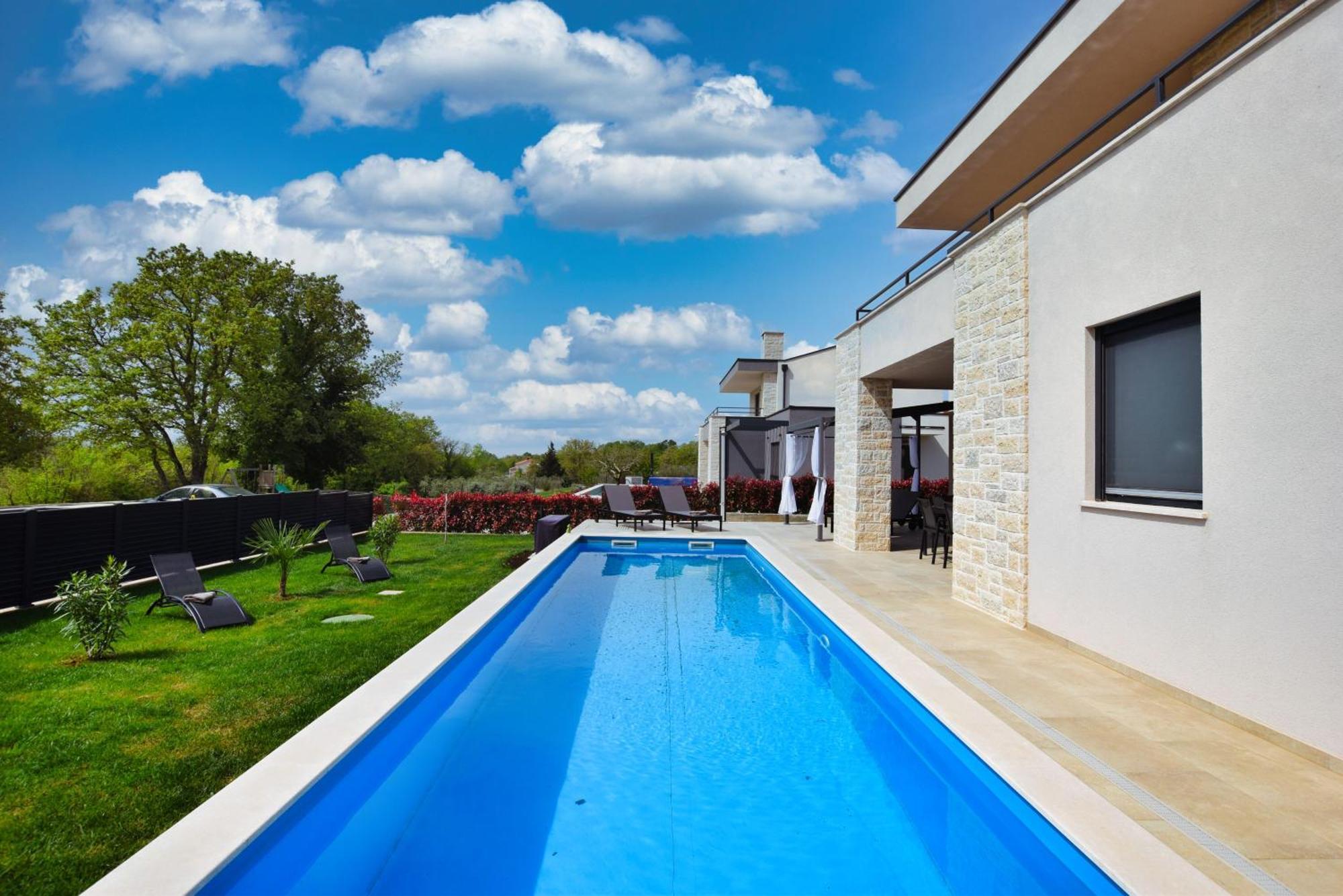 Villa Oskar Istrien Sveti Lovrec Pazenaticki Exterior foto