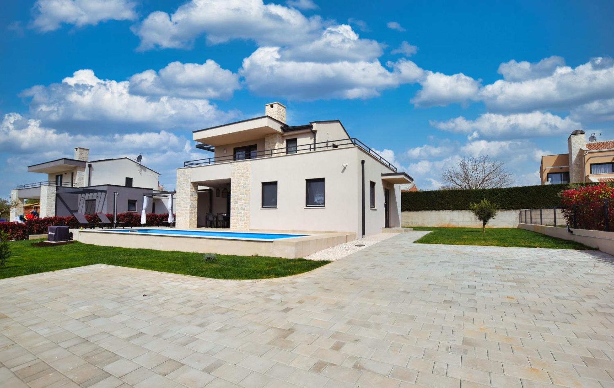 Villa Oskar Istrien Sveti Lovrec Pazenaticki Exterior foto